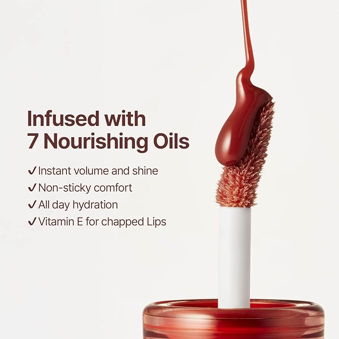 fwee 3D Voluming Gloss 70% (Rich) | Vanilla 70% | High Shine, Non-Sticky Lip Gloss for Makeup | Long-Lasting, Moisturizing Gel Formula | 30%, 70% Pigment Options | Stocking Stuffers | 5.3g