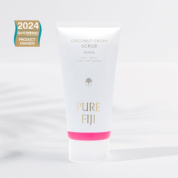 Pure Fiji Coconut Crush Scrub, Guava (6oz/180ml)
