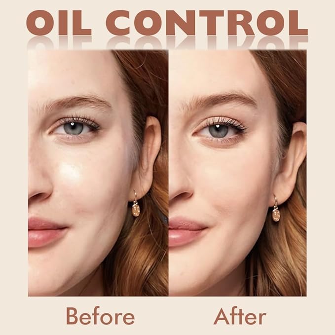 FeiCuiYun Oil Control Matte Perfection Face Powder Compact For Women, Matte Smooth Flawless Setting Powder Makeup, Polvo Compacto De Maquillaje, Waterproof Long Lasting, 0.35Oz, (120 Vanilla, 1)