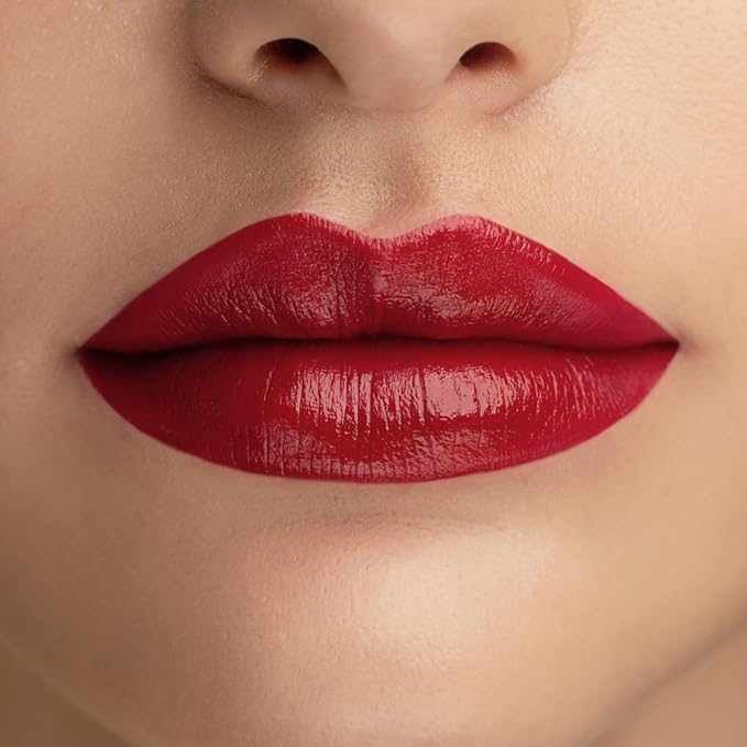 Radiant Professional Advanced Care Lipstick - Ultra Nourishing, Moisturizing Long Lasting Matte Lipstick With Vitamin E- UVA UVB Filters - VELVET (18 CHERRY – VIVID TRUE RED)