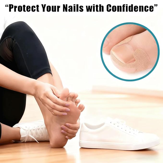 Ingrown toenail removal kit (Type A): Contains corrector, breathable/curved corrector strips, painless file, nail remover and pedicure tools, suitable for both men and women.