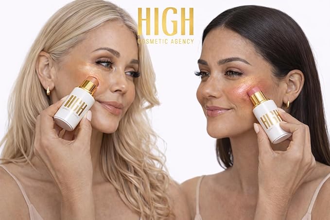 Golden Contour Collection – Cream Contour Set with CONCEALER LIGHT BEIGE,Shy Blush,Concealer Spice Ginger,Highlighter Candle Light.