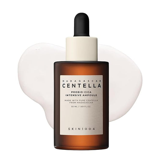SKIN1004 Probio Cica Intensive Ampoule 1.69fl.oz, 50ml, Centella & Ceramide Face Serum for Hydration & Skin Strengthening, Korean Facial Ampoule with Madagascar Centella for Soothing Korean Skin Care