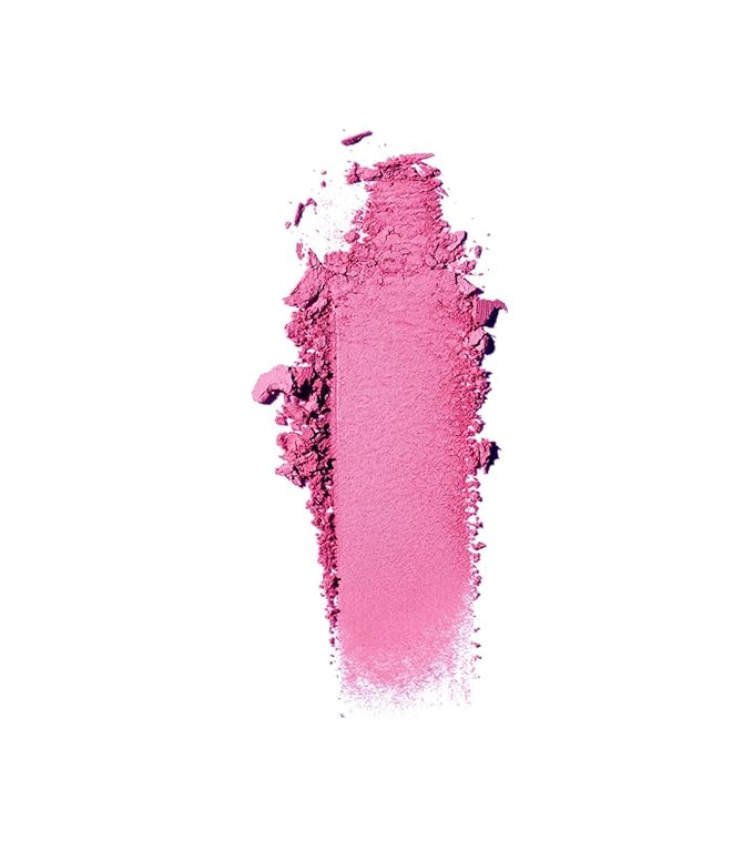 MAKE Beauty Skin Mimetic Microsuede Blush - Matte Powder Blush for Cheeks with Long Lasting Color - Non Comedogenic, Travel Size Makeup Single Palette. Shade - Fuchsia Flush (Pink)