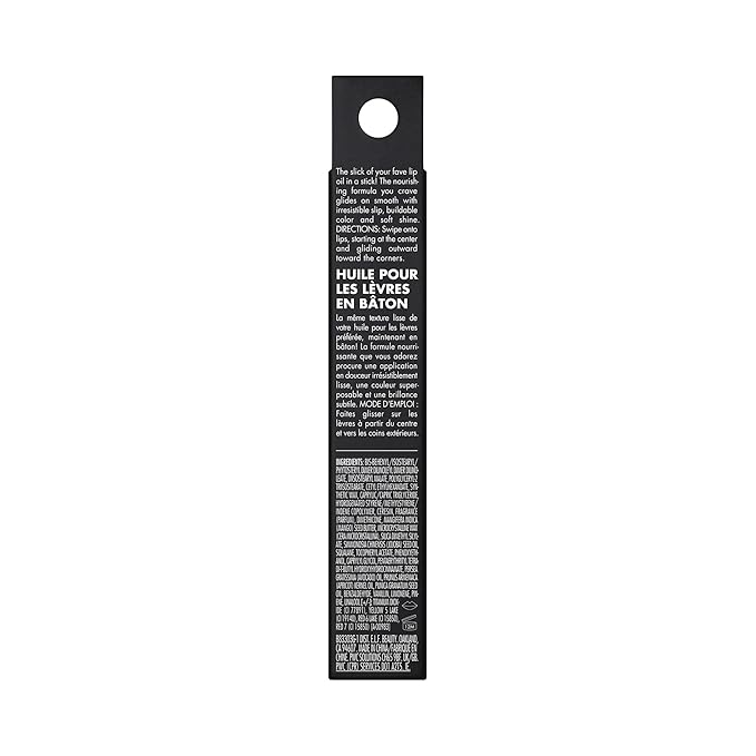 e.l.f. Glow Reviver Slipstick, Tinted Lip Oil Stick, Non-Sticky & Hydrating For A Soft-Shine Finish, Vegan & Cruelty-Free, Pink-Me Energy