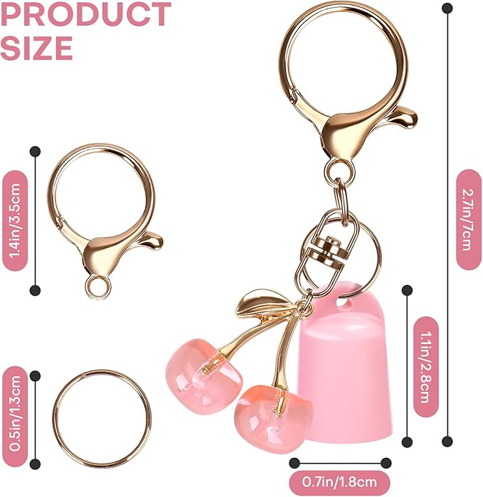 2 Pcs Keychain Holder for Aquaphor Lip Repair- Polypropylene Cap Accessory - Fit Lip Balm Keychain