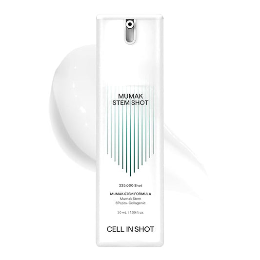 Mumak Stem Shot – Skin Lifting and Elasticity Booster – MFSC® Stem Cell Anti-Aging Serum for Face Wrinkles and Firmness, 1.69 fl.oz. (30 ml)