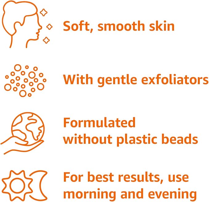 Amazon Basics Replenishing Cleanser Exfoliating Face Wash, 6.78 fl oz (Pack of 1)