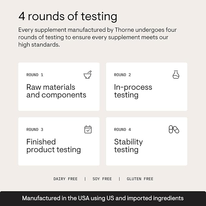 THORNE Creatine - Micronized Creatine Monohydrate Powder - Support for Muscles & Cognitive Function* - for Women & Men - Unflavored - NSF Certified for Sport - 5 g per Serving - 180 Servings