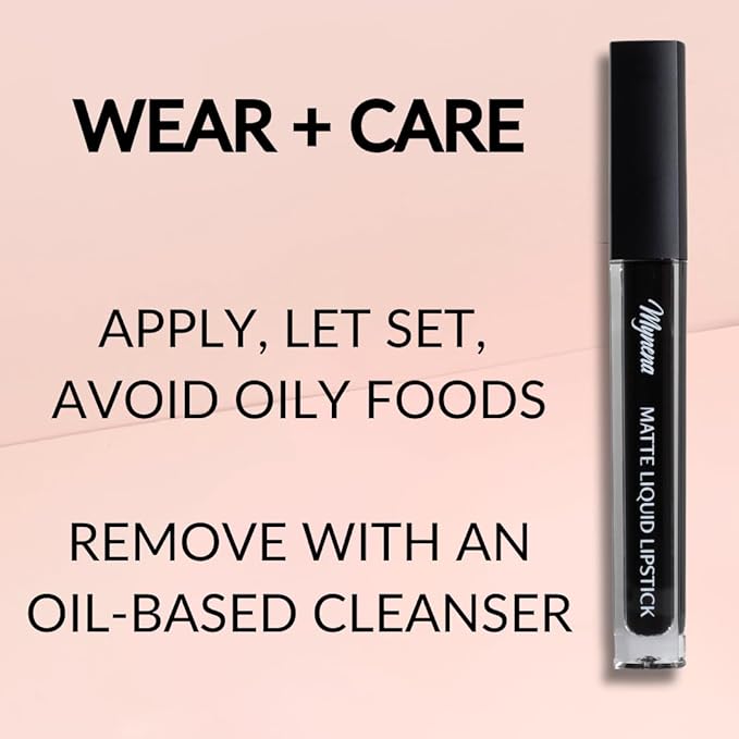 Mynena Deep Teal Green Matte Liquid Lipstick | Long-Lasting Comfort | Smudge-Proof Transfer-Resistant | Full Coverage Non-Drying | Vegan & Cruelty-Free | All-Day Wear Lip Color | Ivy