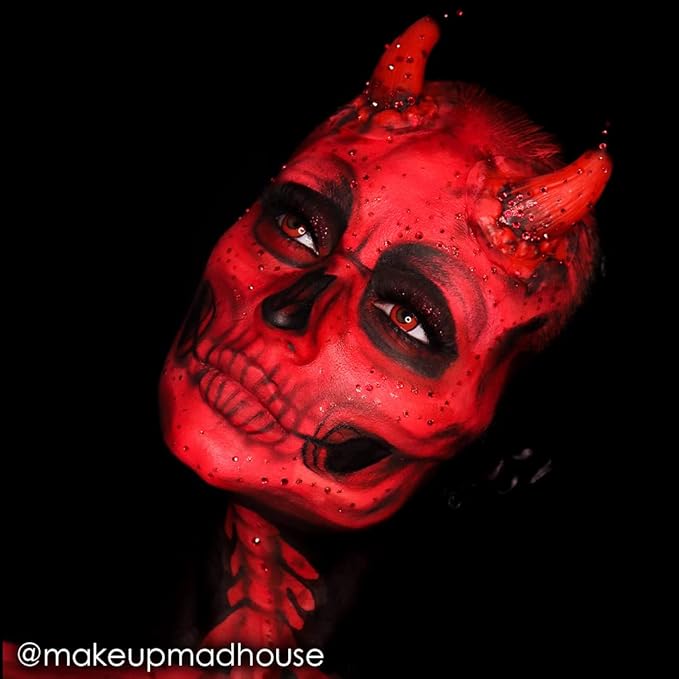 Mehron Makeup Paradise Makeup AQ Pro Size | Stage & Screen Performance, Face & Body Painting, Beauty, Cosplay, and Halloween | Water Activated Face Paint, Body Paint 1.4 oz (40 g) - Beach Berry