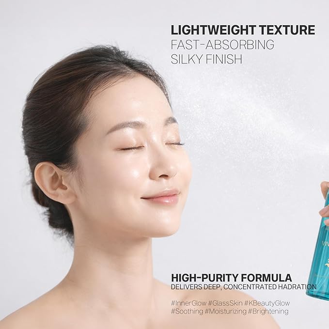 Edelweiss Essence Toner Facial Mist - 727,645 ppm Edelweiss Flower Extract Essence Facial Toner Skin Mist - No Water & Oil Added - Edelweiss Extract and Niacinamide Facial Spray - 100ml