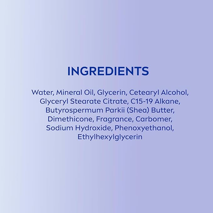 NIVEA Smooth Daily Moisture Body Lotion, Shea Butter 16.9 oz (Pack of 2)