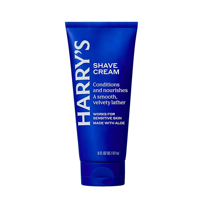 Harry's Shaving Cream for Men with Aloe and Eucalyptus - (4 Pack) 6 oz - Conditions Skin and Softens Facial Hair for Shaving - Safe for Sensitive Skin