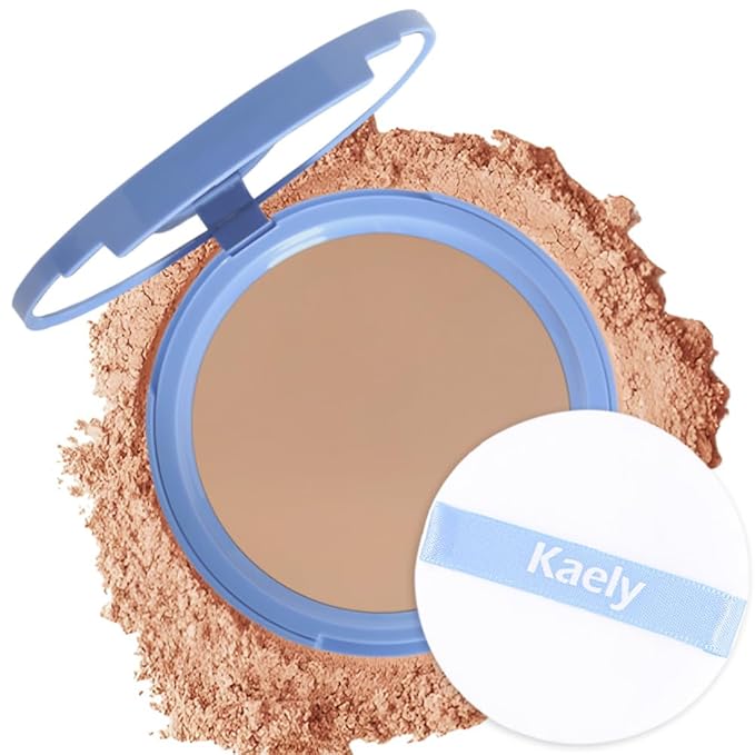 FeiCuiYun Oil Control Matte Perfection Face Powder Compact For Women, Matte Smooth Flawless Setting Powder Makeup, Polvo Compacto De Maquillaje, Waterproof Long Lasting, 0.35Oz, (220 Sand, 1)