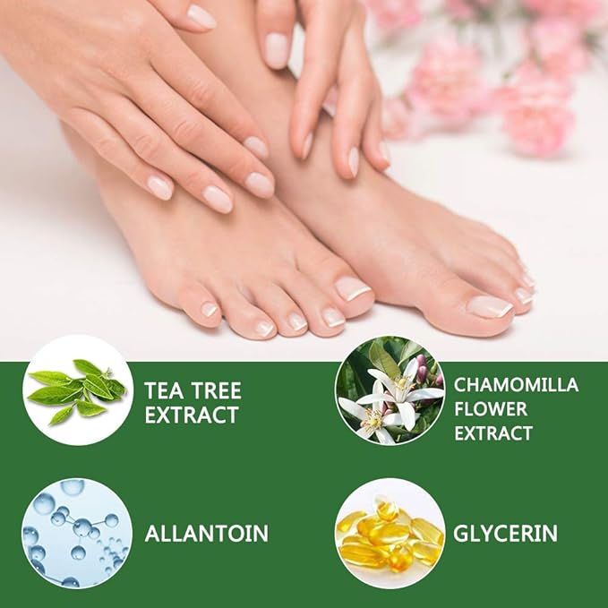 Liefiet Foot Peeling Mask 5 Pack, Foot Mask Remove Dead Skin, Rough Callus and Cracked Heels, Dry Skin Moisturizer for Soft and Smooth Baby Touch Feet (Tea Tree)
