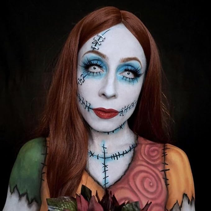 Mysense Matte Light Blue Single Eyeshadow Palette, Pressed Powder Eye Shadow, Turquoise Blue Shade for Halloween Corpse Bride Sally Makeup, High Pigment Long Lasting Vegan & Cruelty Free, 209# Snap