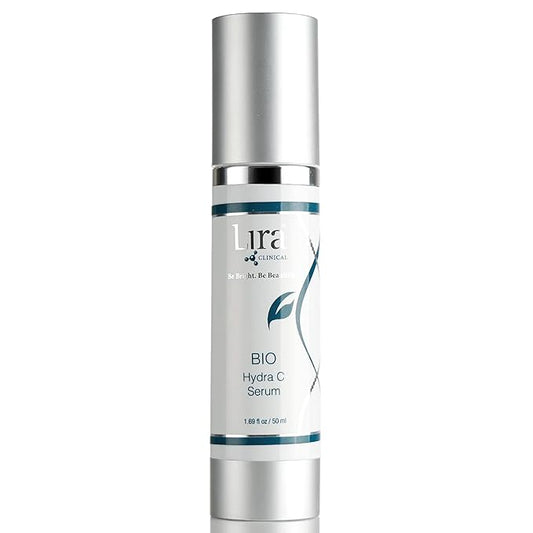 Lira Clinical BIO Hydra C Serum – Vitamin C Face Serum with Citric Acid and Plant Stem Cells – Hydrates Skin and Reduces Visible Signs of Aging – Daily Skincare Solution with Antioxidants - 50 ml