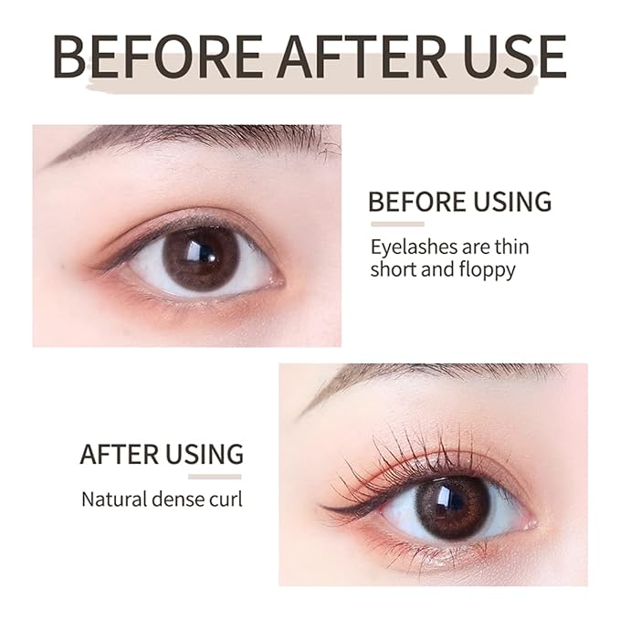 O'CHEAL Mascara Volume and Length, Waterproof Black Natural Thrive Mascara Liquid Lash Extensions Eye Makeup, Defining, Curling, Long Lasting, Smudge Proof, Hypoallergenic Eyelashes Cosmetics