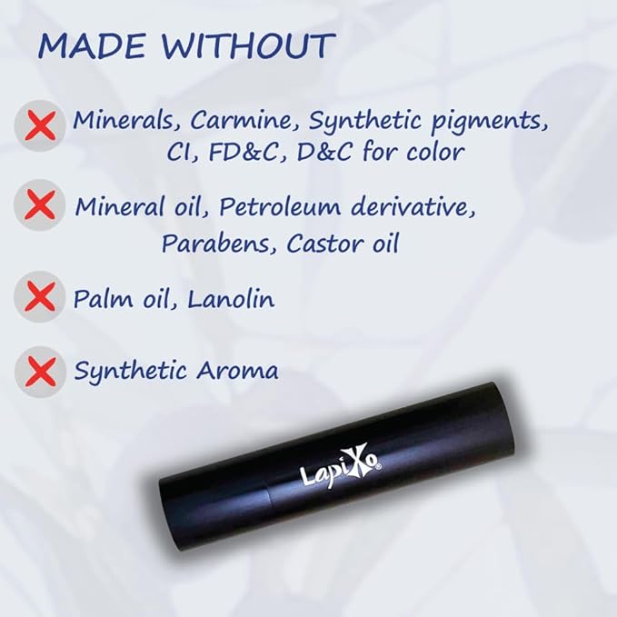 LAPIXO 100% Plant-based Color Lipstick, Unique Formula, Natural + Moisturizing | Non-Toxic, All Food Ingredients, Antioxidant-rich, Natural Matte Vibrant Color, 4.4g/0.15oz (Dragon Fruit color)
