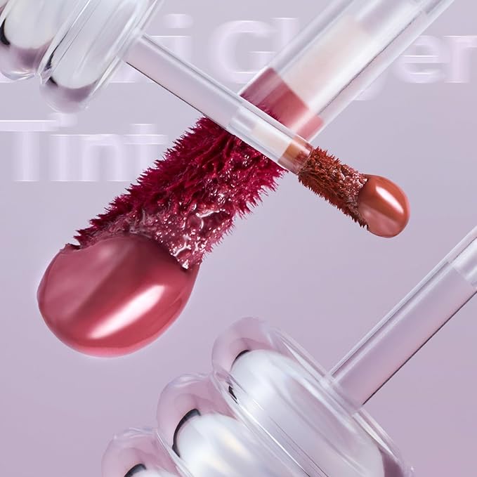 Laka Maxi Glayer Tint 3.8g/0.13oz, Glass Layer of Gloss, Ultra Glow & Vivid Layerable Pigments, High Shine Lip Oil, K-Beauty (#604 Misty)