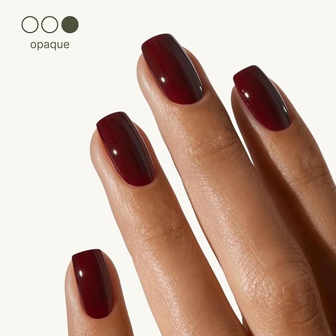Botanist The Remedy | Nail Strengthening Polish | Repairs & Hardens Nails Damaged from Acrylics, Dip & Gel Manicures | Non-Toxic, 84% Plant Based, 21-Free & Vegan (Cherry Mocha)
