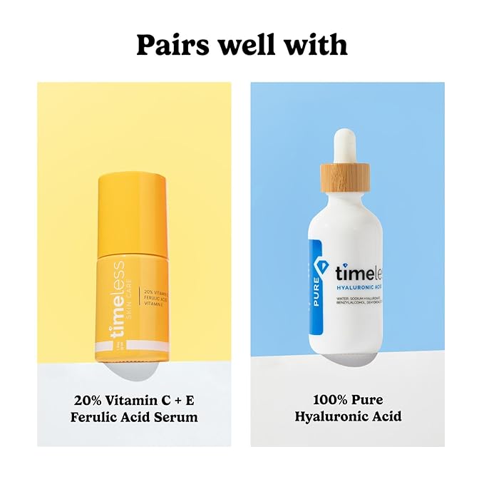 Timeless Skin Care Matrixyl Synthe’6 Serum - Face Serum for Skin Care - with Hyaluronic Acid for Hydration - Pouches