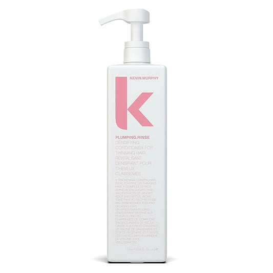 KEVIN.MURPHY PLUMPING.RINSE - Thickening Hair Conditioner - For Fine, Thin & Aging Hair - Hydrating Conditioner - For Shine, Volume & Texture - With Bamboo Extract & Shea Butter - 1 L / 33.8 fl oz