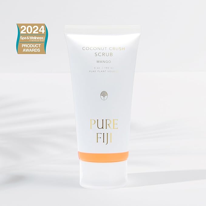 Pure Fiji Coconut Crush Scrub, Mango (6oz/180ml)