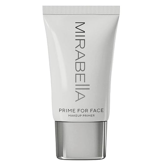 Mirabella Prime for Face, Makeup Primer, Weightless Silicone Primer with Vitamin E Preps, Perfects & Protects for Flawless Makeup Application, Silky Smooth Base for Foundation for All Skin Types
