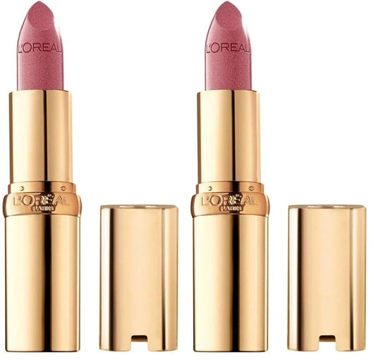 L'Oreal Paris Colour Riche Original Creamy, Hydrating Satin Lipstick with Argan Oil and Vitamin E, Sugar Plum, 1 Count (Pack of 2)