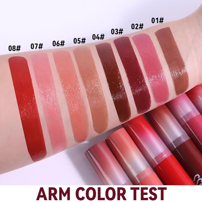 1Pc Pale Pink Butter Lipstick Tinted Lip Balm, Shine Moisturizing Plumper Lipstick for Women, Natural Nourishing Hydrating Lip Gloss Stain for Dry Lips, Lightweight Lip Liner Care Vegan Makeup