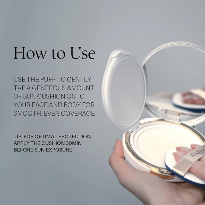 d'alba Piedmont Sun Cushion