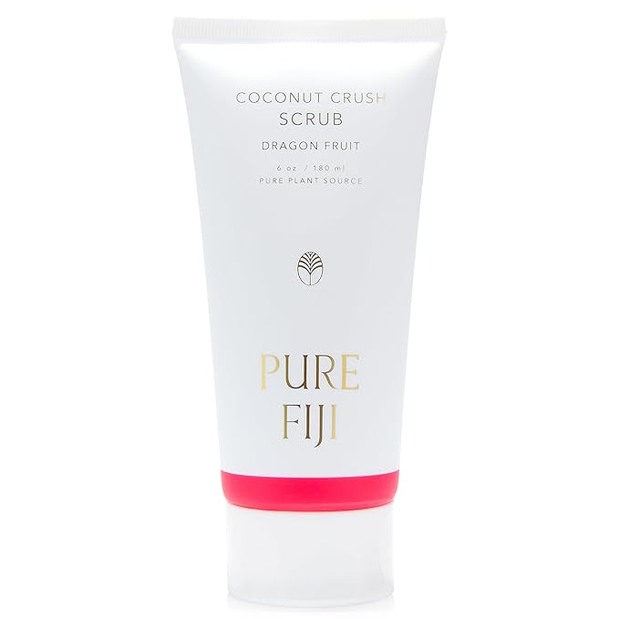 Pure Fiji Coconut Crush Scrub, Dragon Fruit (6oz/180ml)