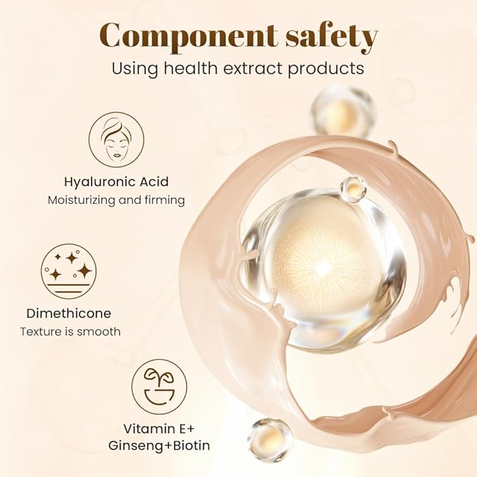 Drkicsy Mushroom Head Air Cushion CC Cream, Cushion Foundation Concealer for Older Women, Full Coverage BB Cream Foundation Skin Tone Corrector Makeup (Ivory White)