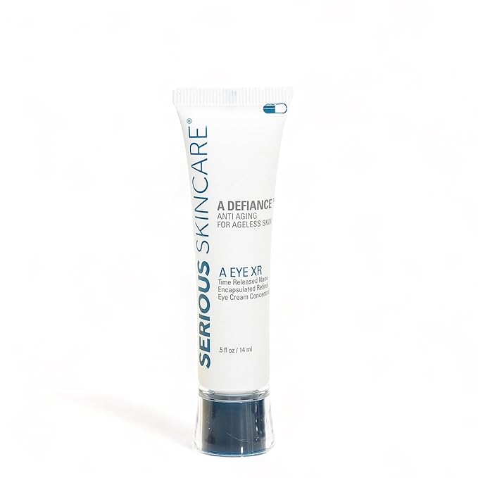 Serious Skincare - Retinol A Eye XR Under Eye Cream Concentrate - Reduce Fine Lines, Dark Circles & Puffiness - Daily Wrinkle Cream - Anti-Aging Skin Care Treatment for Women and Men - 0.5 oz