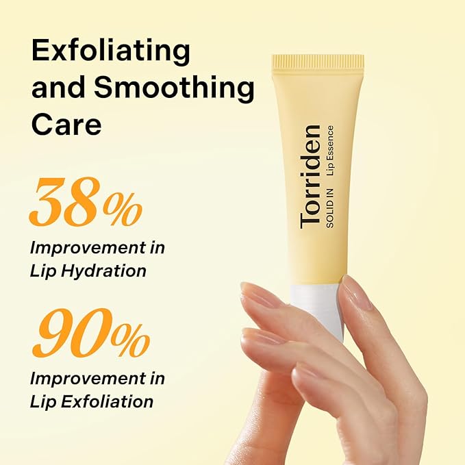 Torriden SOLID In Ceramide Lip Essence | Moisturizing Lip Essence for Glowy, Plumped, and Radiant Lip | Korean Lip Balm (Jelly Case Key Chain Included)