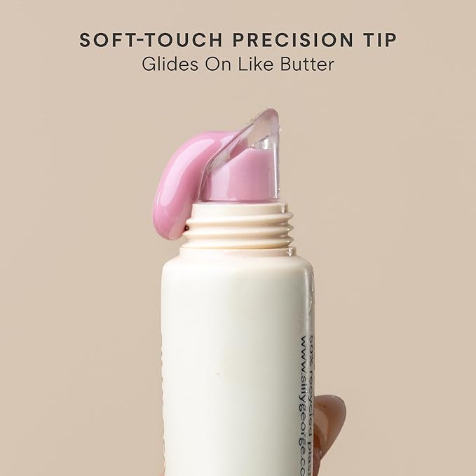 Silly George Lip Gloss Revival - Glossy Hydrating Glaze with Peptides, Shea Butter, & Moisturizing Argan, Macadamia, Babassu Oil for Dry Lips, Clean Beauty Products, Lilac 15ml Tubes