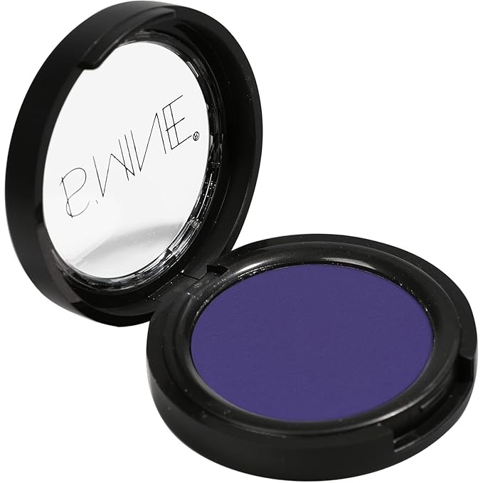 IS'MINE ISMINE Single Eyeshadow Powder Palette, Matte Purple, High Pigment, Longwear Single Eye Makeup for Day & Night