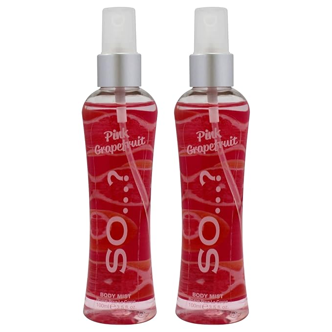 Pink Grapefruit Body Mist by So…? for Women - 3.5 oz Body Mist - Pack of 2