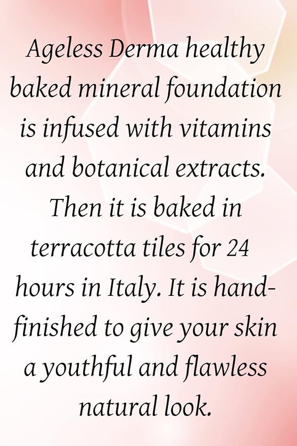 Mineral Baked Foundation Makeup- A Vegan Paraben - Gluten and Cruelty Free Powder Foundation (Tranquil Beige)