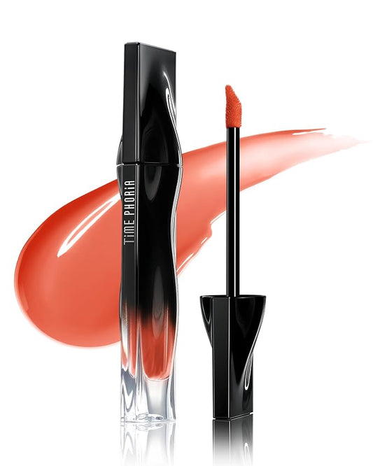 STELLAR DUST LIP STAIN-Waterproof and Transferproof Lip Tint For Women, Glossy Finish Lip Gloss, Lightweight High Coverage, Long Lasting, Stocking Stuffers For Teen Girls (02 SOLARIS)