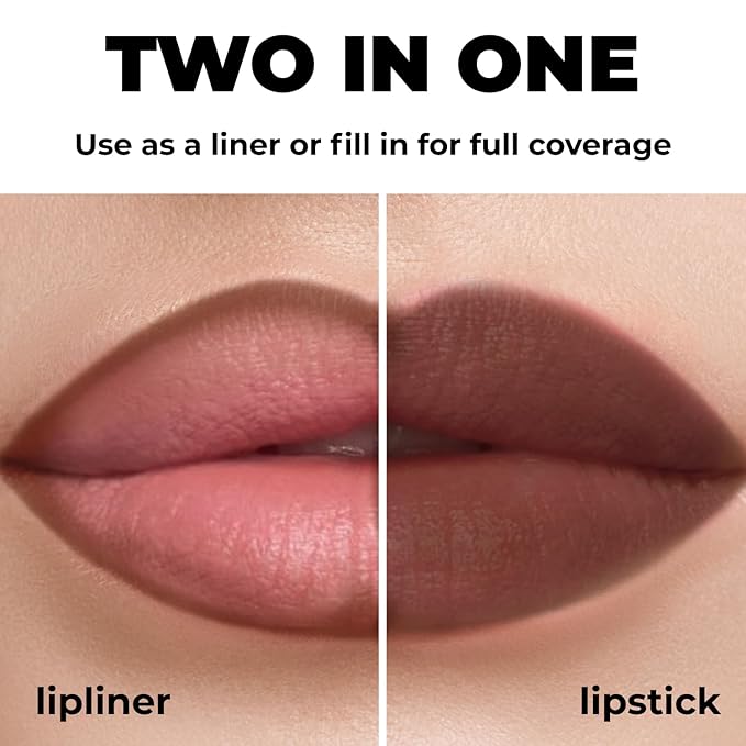 Lamel Waterproof Eyeliner Pencil, Smudge-Proof, Transfer-proof, Long-lasting Colored Eye Liners, Sharpenable, Cruelty-free (414 Intense Brown)