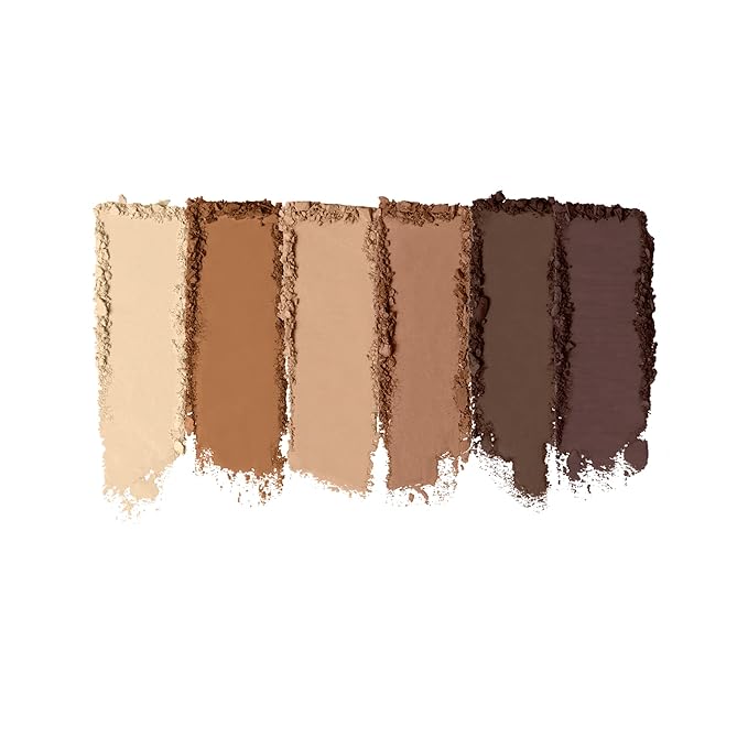 Milani Gilded Mini Eyeshadow Palette with 6 Matte & Shimmer Hues - Whiskey Business