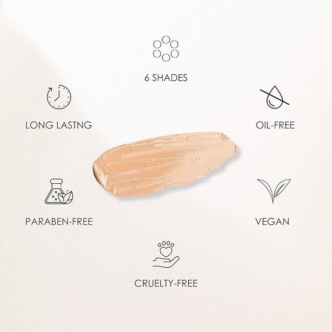 NATASHA MOOR: Secret Perfector Concealer Stick - Full Coverage, Creamy Formula for Marks, Dark Circles, and Pigmentation - Portable and Mirror-Compact Design - Suitable for All Skin Types #1