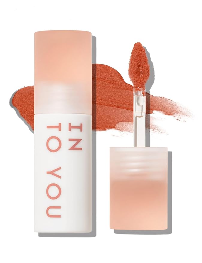 INTO YOU Matte Lipstick, Super Stay Long Lasting Waterproof, Lip Stain Soft Clay Mousse, Dual-Use For Lips And Cheek, Pink Lipstick (CM08)