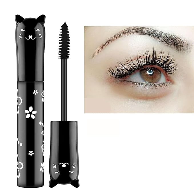 Black Mascara For Eyelashes Waterproof Voluminous Colored Lengthening Curling Defining