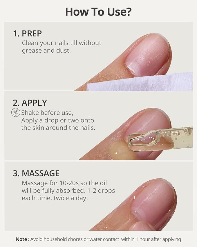 BTARTBOXNAILS Cuticle Oil - Essential Cuticle Oil to Moisturize & Condition with Jojobal Oil, Vitamin E, Biotin, Squalane, Oil-Water Dual Phase Nourishing Treatment for Daily Cuticle Care, 15ml