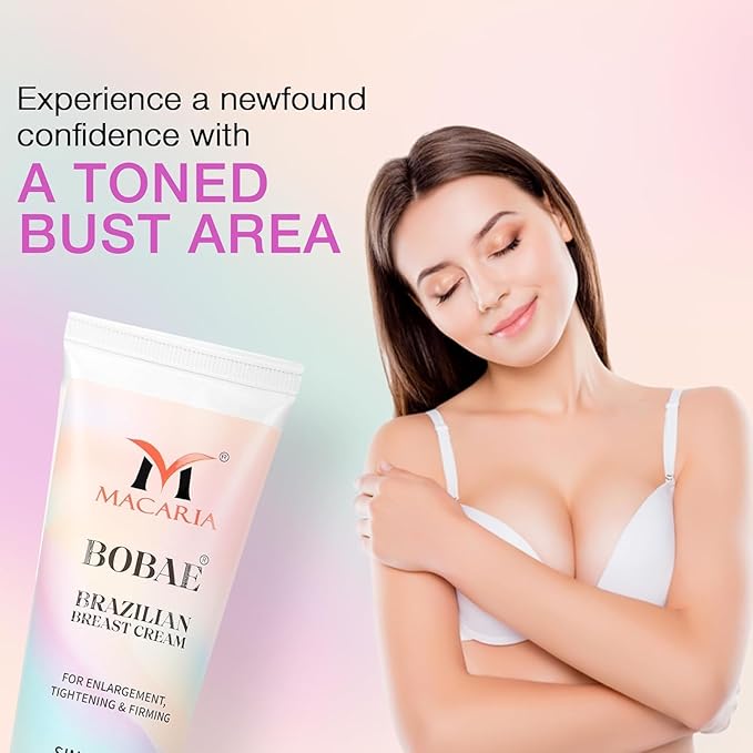 Crema Bobae para senos caídos | Crema de realce de senos y busto, gel de aumento natural con masaje de crecimiento rápido para mujeres, crema de aumento rápido