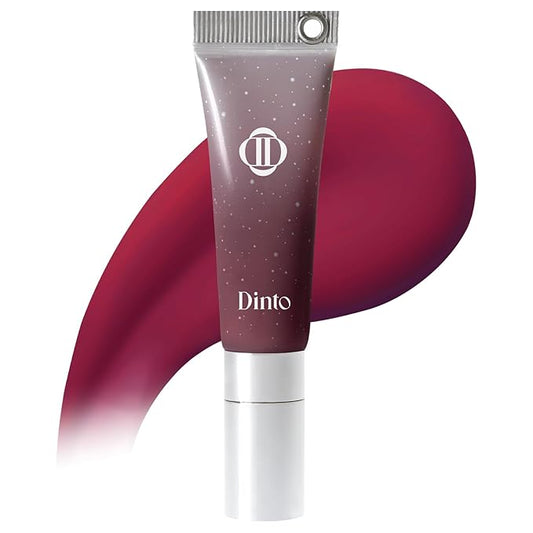 DINTO Frozen Lip Jelly - Icy Cool Plumping Lip Gloss with Metal Tip - High-Shine Non-Sticky Jelly Formula for Fuller, Juicy Lips - Vegan & Cruelty-Free - 0.34 fl oz - Shade 382 Witch